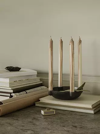 FERM LIVING | Stabkerze DRYP 2er Set 30cm Beige | 
